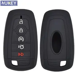For Ford Bronco F150 Raptor Edge Expedition F250 F350 F450 F550 2019 2020 Car Key Fob Ring Keychain Cover Case Shell Protector