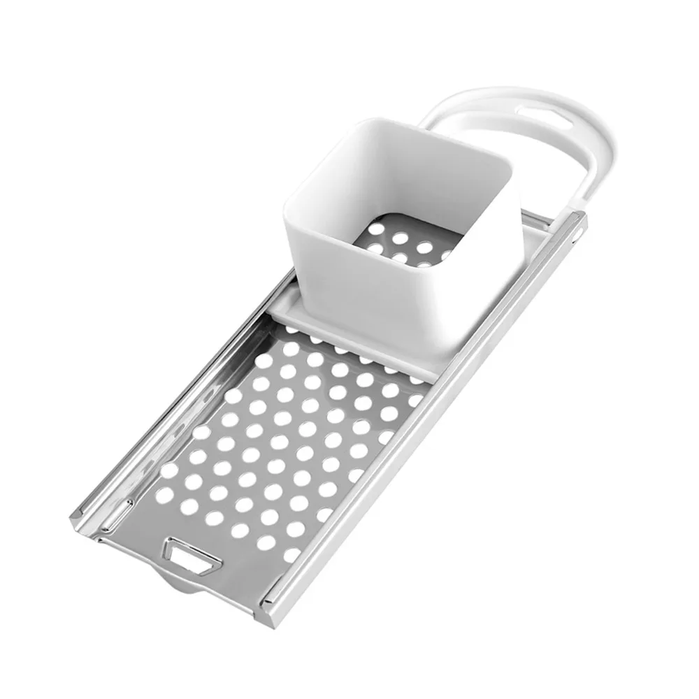 Stainless Steel Blade Spaetzle Maker Ergonomic Handle Dishwasher Safe Noodle Maker Multi-functional with Safety Pusher