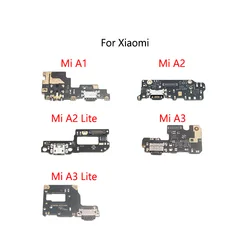 USB Charge Dock Port Socket Jack Plug Connector Flex Cable For Xiaomi Mi A1 A2 Lite A3 Charging Board Module