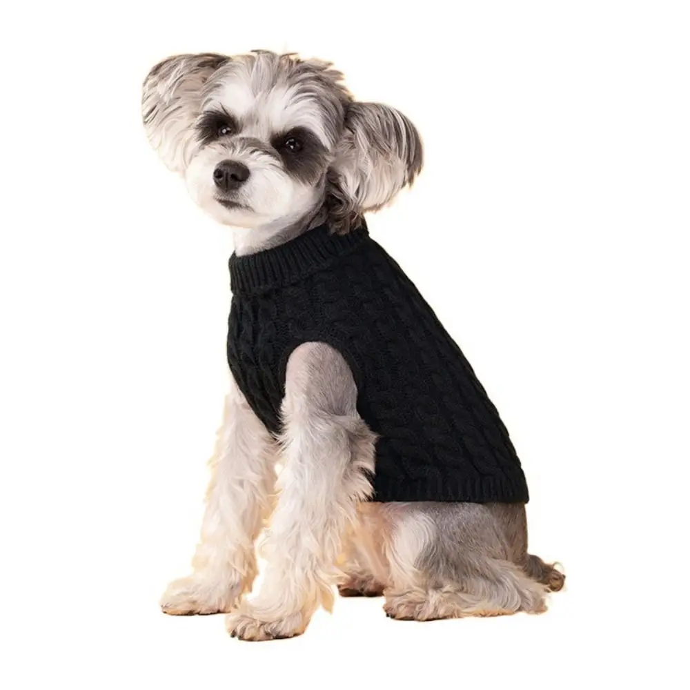 Chihuahua Costumes Wool Winter Dog Sweaters Soft Warm Dog Kn