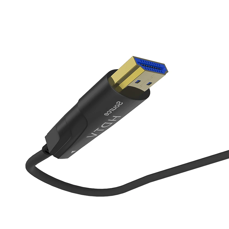 Cable de fibra óptica 8K 60Hz HDTV AOC 50m HDMI 2,1 Cable de fibra óptica de alta velocidad baja latencia 4K 120Hz HDMI Cable de fibra óptica