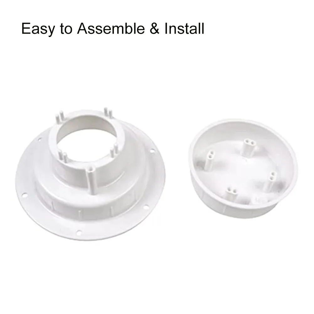 

RV Plumbing Vent Cover For 1 To 2 3/8 Inch Pipe Sewer Gas Control Roof Ventilation Replacement Kit White Plastic RV Parts