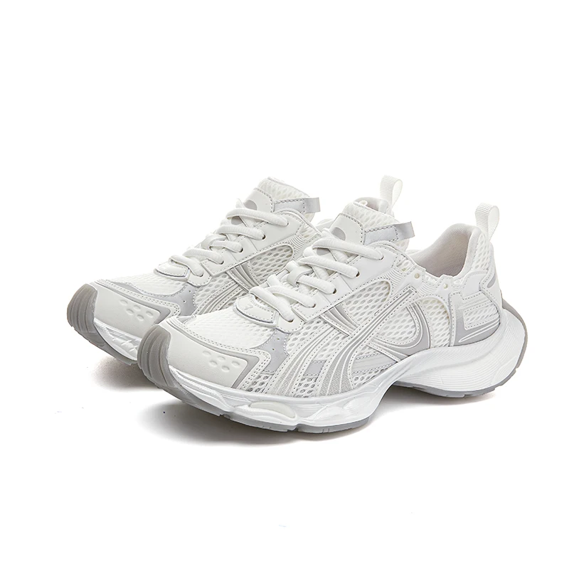 AIYUQI Women's Sneakers 2025 Summer New Women's Mesh Shoes Breathable Outdoor Flat Casual Sneakers Women