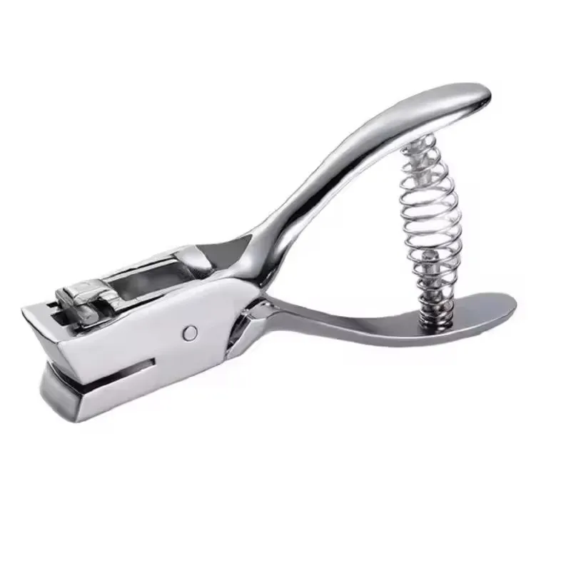 Oval Shape Hole Punch Manual PVC Card Punch Slot Hole Puncher Photo Badge Tag Card Making Scrapbooking Tool Office Statio