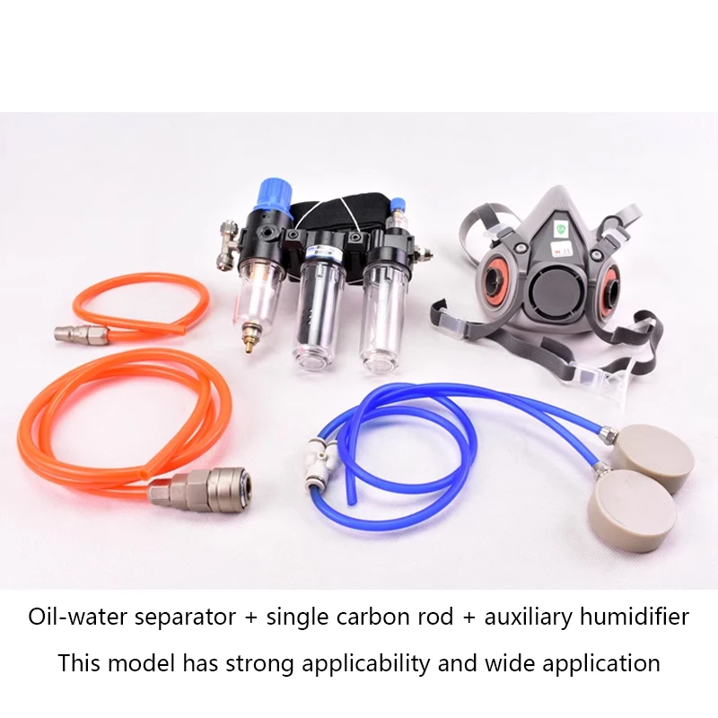 

High Quality 6200 Air-Supply Full-Face Mask Gas 3in1 Industrial Respirator System Mask multifunctional Respirator