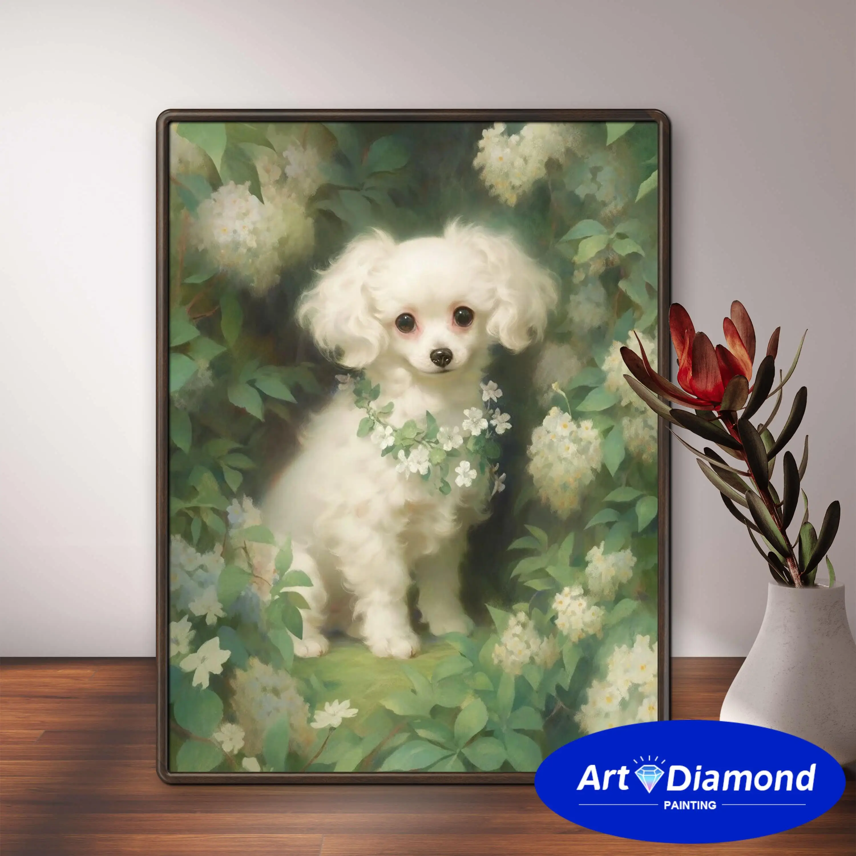 Flowers Cats And Dogs 5D DIY AB Drills Diamond Painting Art Embroidery Cross Stitch Mosaic Children's Gifts Home Decor 2023 New