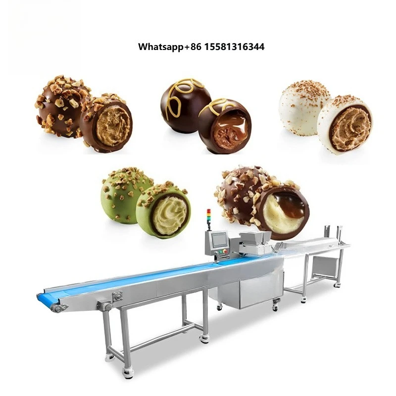 Commercial New Chocolate Processing Equipment Motor SSS304 Stainless Steel Intelligent Temperature Control High-Yield Output