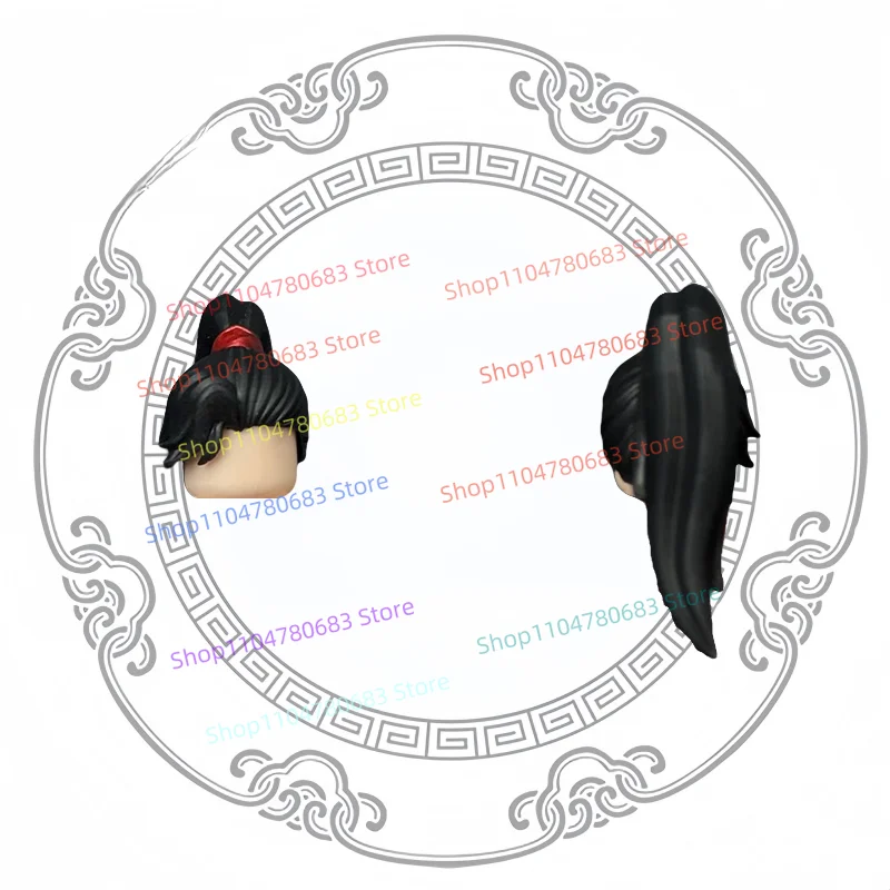 MOC Bouwstenen Yuwen Tuo Warrior Mini Figuur Assemblagemodel Display Stuk Anime Cartoon Accessoires Collectible Toy Gift