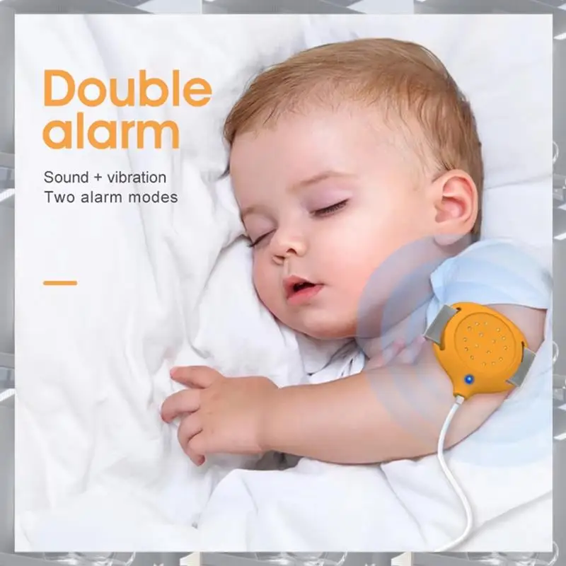 Hot Selling-Arm Wear Bedwetting Alarm Baby Children Potty Training With Sound Vibration Elder Care Use For Potty Training Alarm,