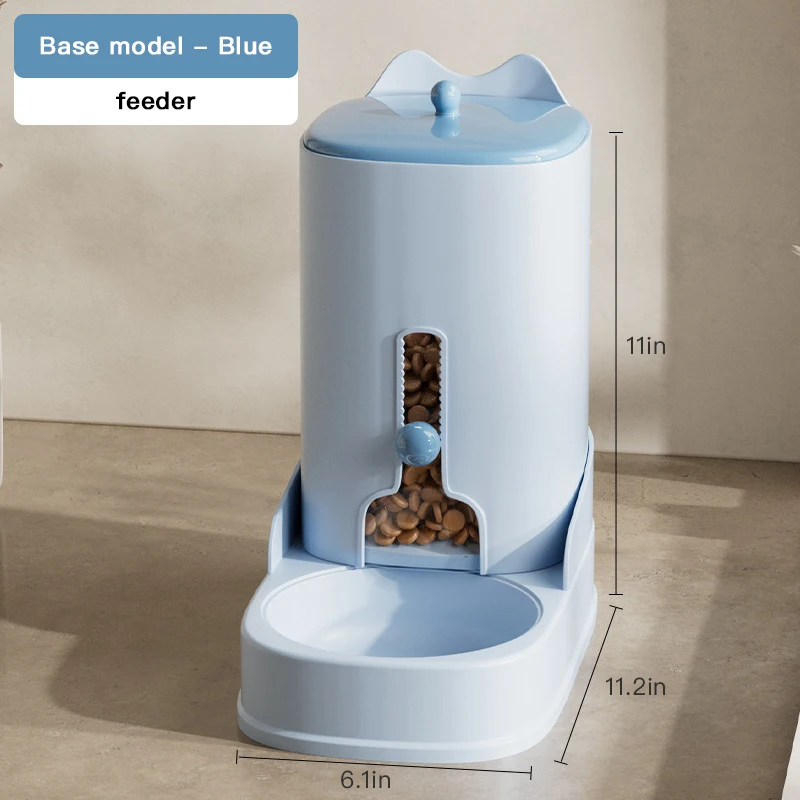 Kimpets Automatic Pet Feeding Water Dispenser Cat Water Dispenser Large Capacity For Dog Bowl Cat Bowl Pet Feeding Basin