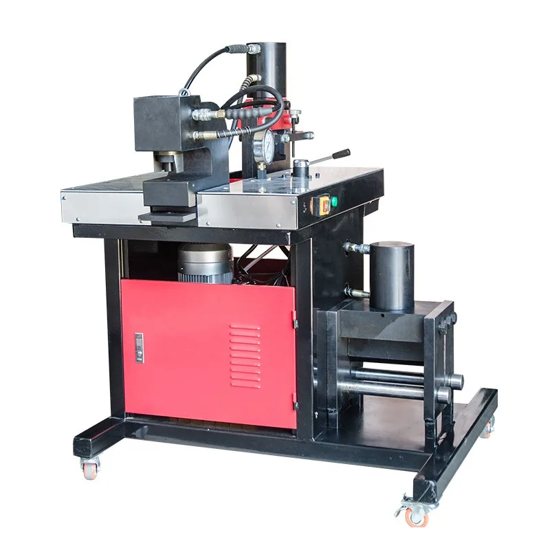 Multifunctional busbar processing machine 300 type busbar processing machine, three-in-one cutting and punching bending machine