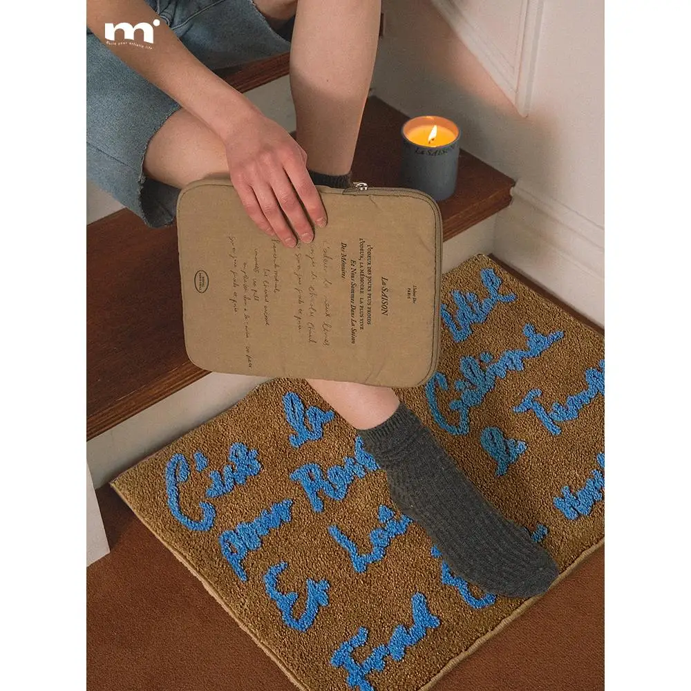 

Ретро-ковер с английскими буквами в винтажном стиле, для прихожей, гостиной, спальни, прикроватный, под кофейный столик, напольный коврик