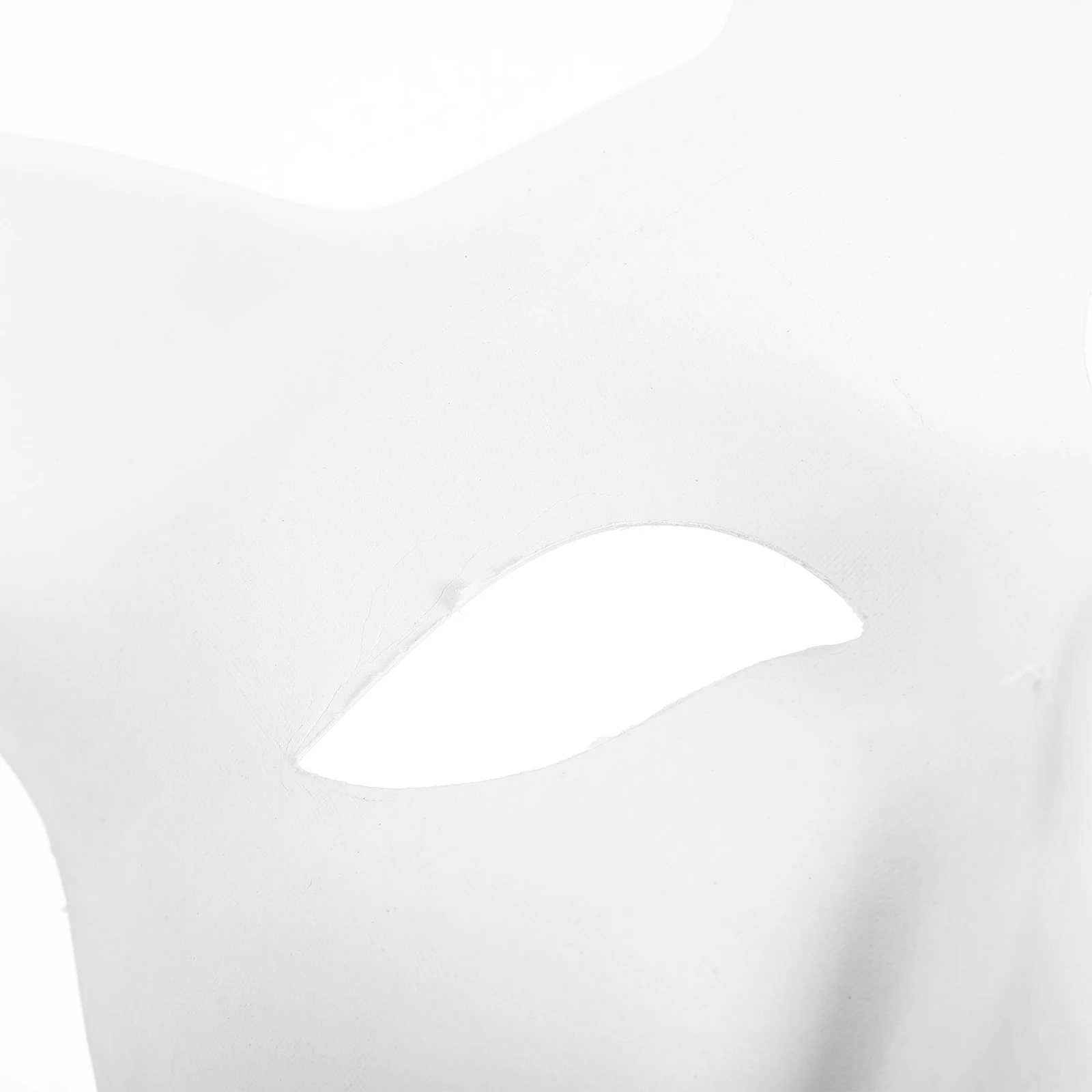 

3pcs White Paper DIY Blank Fox Masks Unfinished Paintable Masquerade Handcraft Party Decoration Costume Accessories