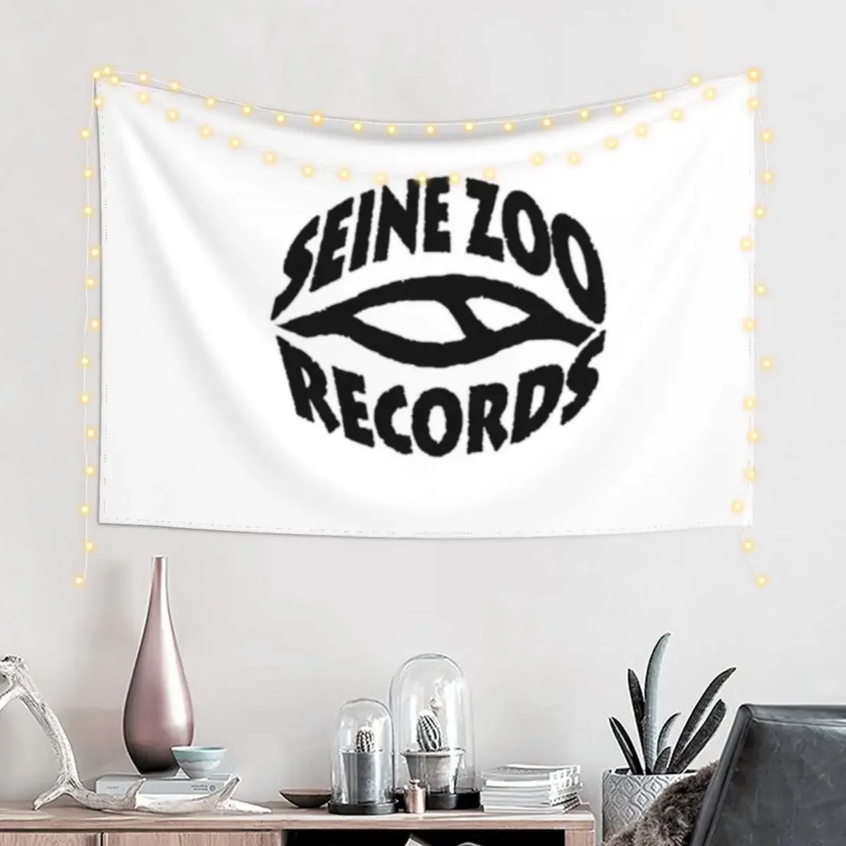 Seine Zoo Records Nekfeu Tapestry Decorations For Room Room Decoration Accessories Tapestry