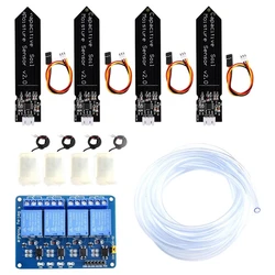 Sistema De Irrigação Automática Kit, DIY, Auto Rega, Jardim, Estufa, Flor, Bomba De Água, Sensor De Umidade Do Solo, Módulo De Relé