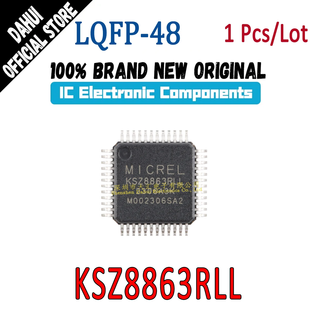 

KSZ8863RLL KSZ8863RLLI KSZ8863 LQFP-48 chip IC new original