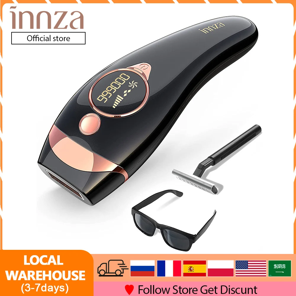 Innza T20 999000 Flashes Epilator Hot Sell Permanent IPL Photoepilator Hair Removal Painless Electric Epilator Machina