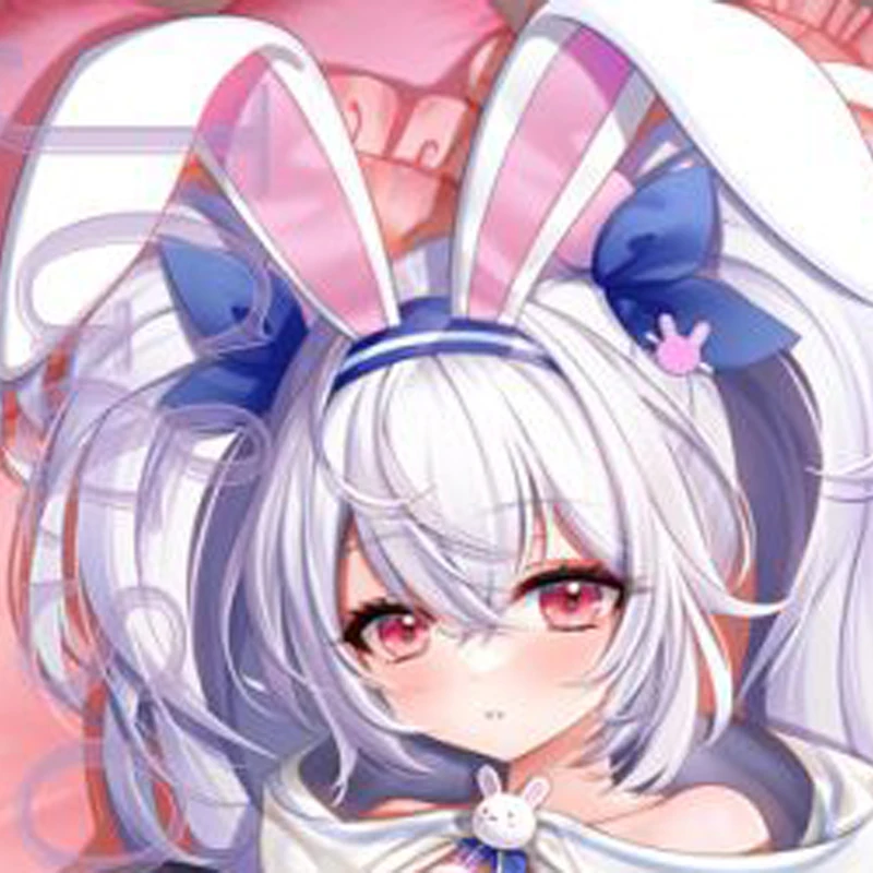 Dakimakura Anime Laffey II Double-sided Print 2WAY Tricot Life-size Body Pillow Cover Pillowcase Custom print