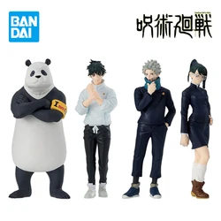 Original Bandai Jujutsu Kaisen Gashapon Yuta Okkotsu Zenin Maki Inumaki Toge Panda Anime Figures Trendy Toys Model Holiday Gifts