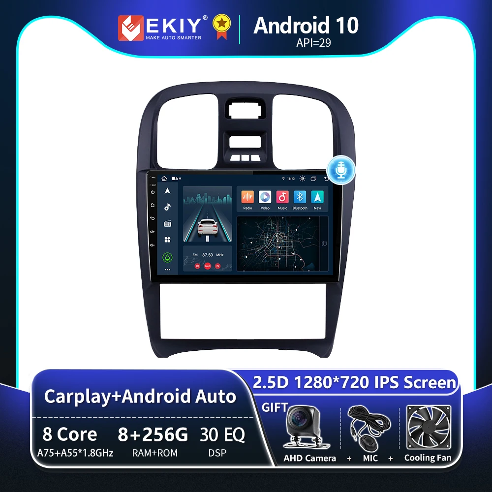 

EKIY T8 Car Radio For Hyundai Sonata 2003 - 2009 Multimedia Video Player Stereo Navigation GPS Android Auto Carplay 2Din DVD DSP