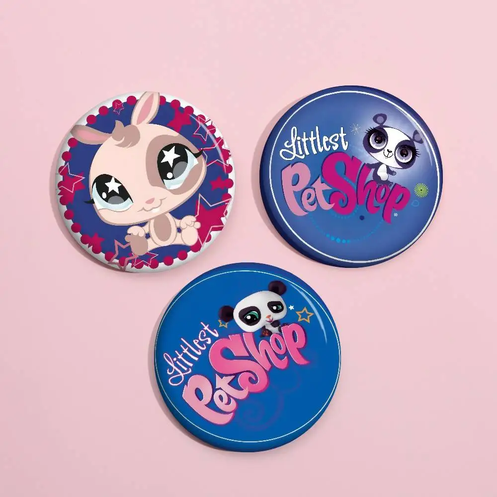 Soft Button Pin Funny Silly Gnarpy On A Skateboard Meme Badge Gamer Collection Gifts Game l-l-Littlest logo Pet Shop view 3