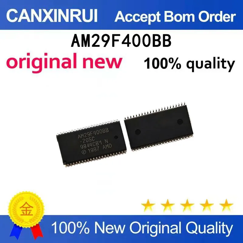 

(5-100 шт.) Совершенно новый оригинальный чип AM29F400BB-70SC AM29F400BB SOP44 IC