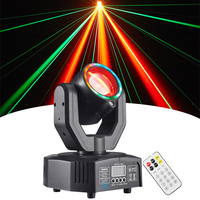 32W DJ Party Light Super Mini Spot Beam Laser Moving Head  lights DMX512 Remote Control Stage Disco Bar Lights