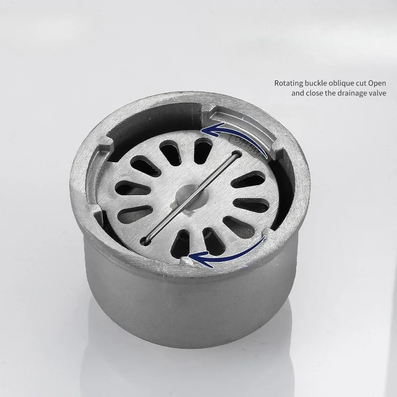 Explosion proof floor drain, stainless steel solid floor drain, basement anti-virus passage floor drain, cast iron  drain