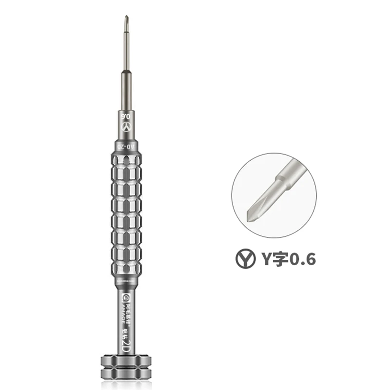 손잡이가 있는 정밀 스크루드라이버 팁, y 타입, Torx Cross T1 T2 T3 T5, 아이폰 6S 7 8P X 휴대폰 오픈 핸드 툴, 1 개