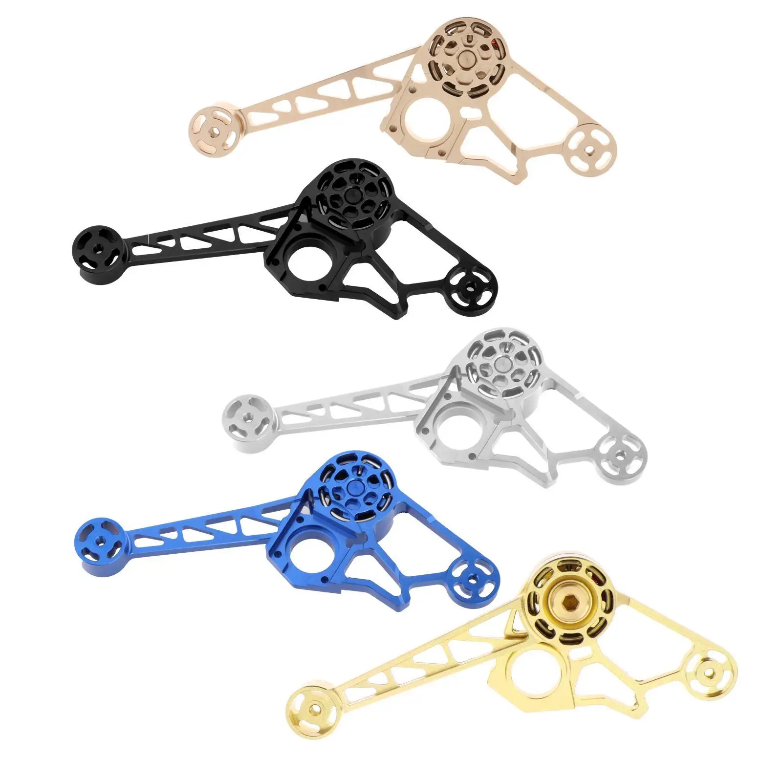 Folding Bike Chain Tensioner Rear Derailleur /2/3/6 Pulley Wheel Adjustment for Adjuster Fastener Cycling Parts