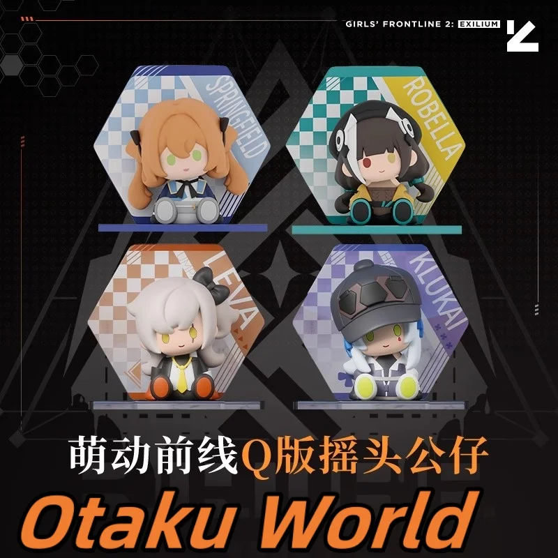 

В наличии Otaku Robella SpringField Klukai Leva UMP45 фигурки модель орнамент для девочек Frontline 2:Exilium косплей костюм аниме подарок