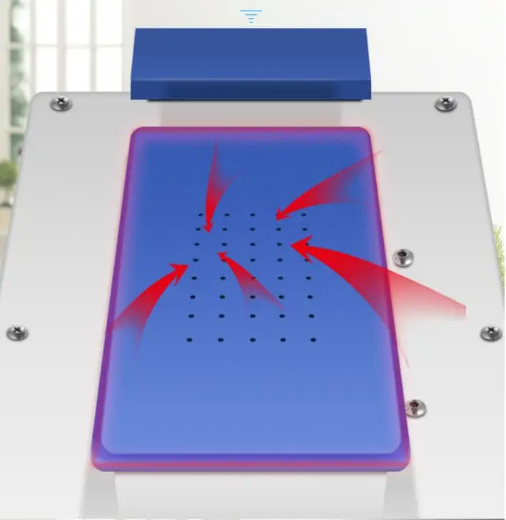 10 inch Defoaming machine Mobile phone press screen machine 300W Laminating machine 6 in 1 vacuum laminating machine