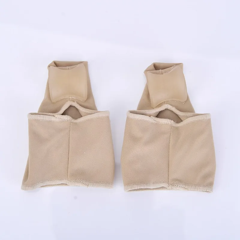 زوج من مصحح آلام أروح الإبهام مع نسيج عالي المرونة ومطاط مصفح لتصحيح أروح الإبهام والأقدام المسطحة