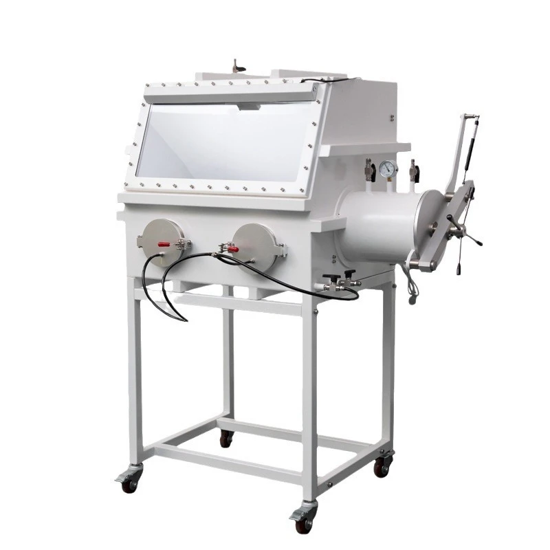 Vacuum Glove Box Laboratory Research Anaerobic Operation Stainless Steel Corrosion Resistant Negative Pressure