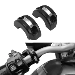 RNINET Motorcycle Handlebar Mount Holder Rearview Mirror Handlebar Clamp Cover For BMW R Nine T Rnine T 2013-2023 2020 2021 2022