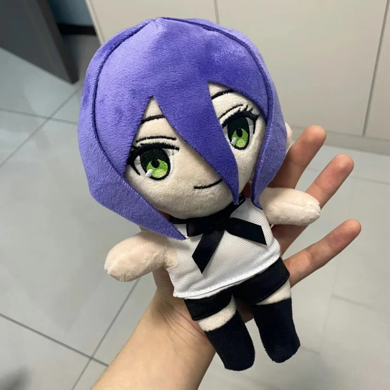 In Stock 20cm Anime Chainsaw Man Plush Doll Toy Makima Power Higashiyama Kobeni Angel Devil Hayakawa Aki Mitaka Asa Reze Gifts