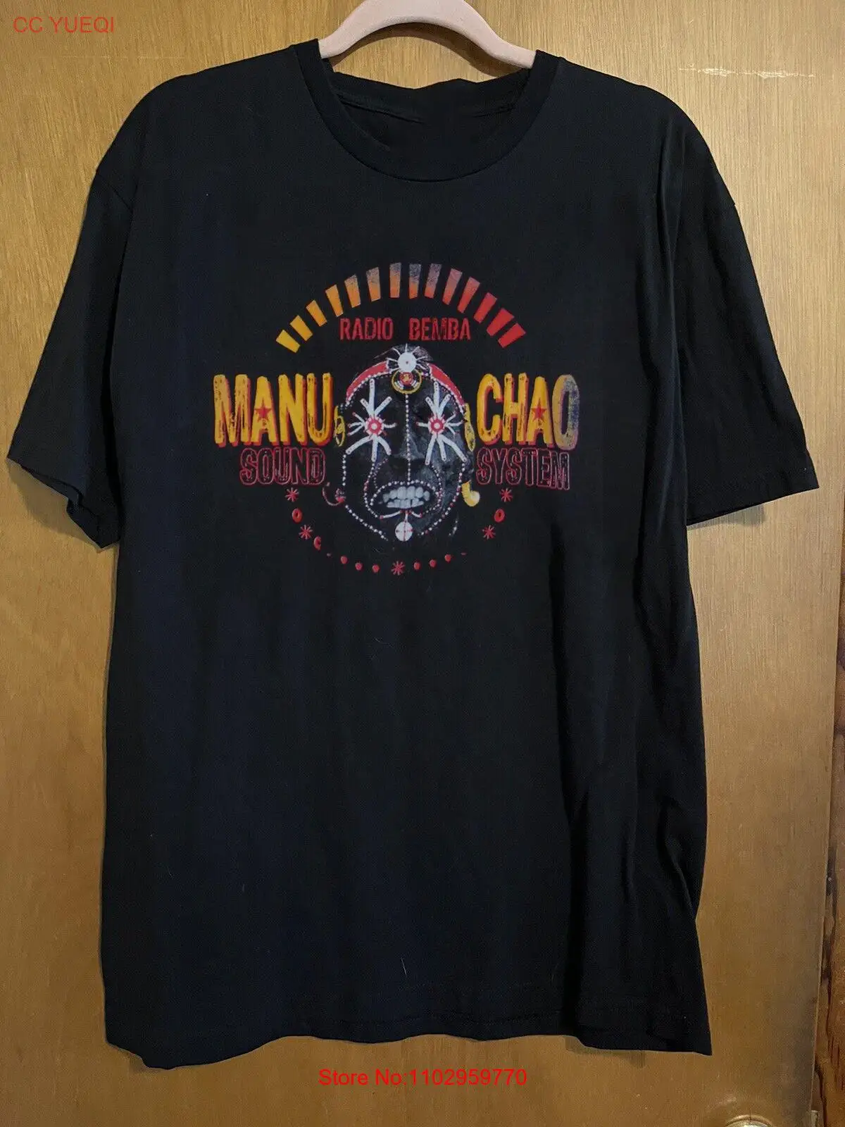 MANU CHAO gira de conciertos hombres mujeres camiseta S a 234XL MC299