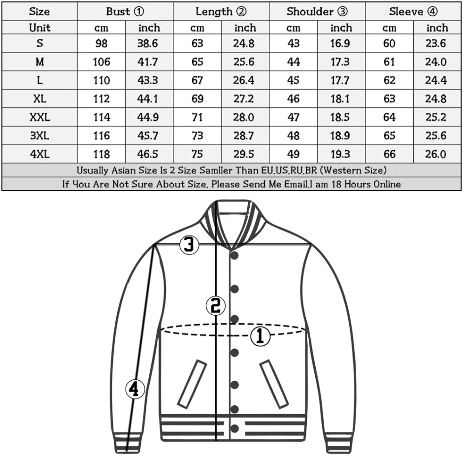 METAL BUTTON Team Uniform College Women Men Varsity Baseball Jacket Letterman Coat Girl Boy Maroon Red Navy Blue