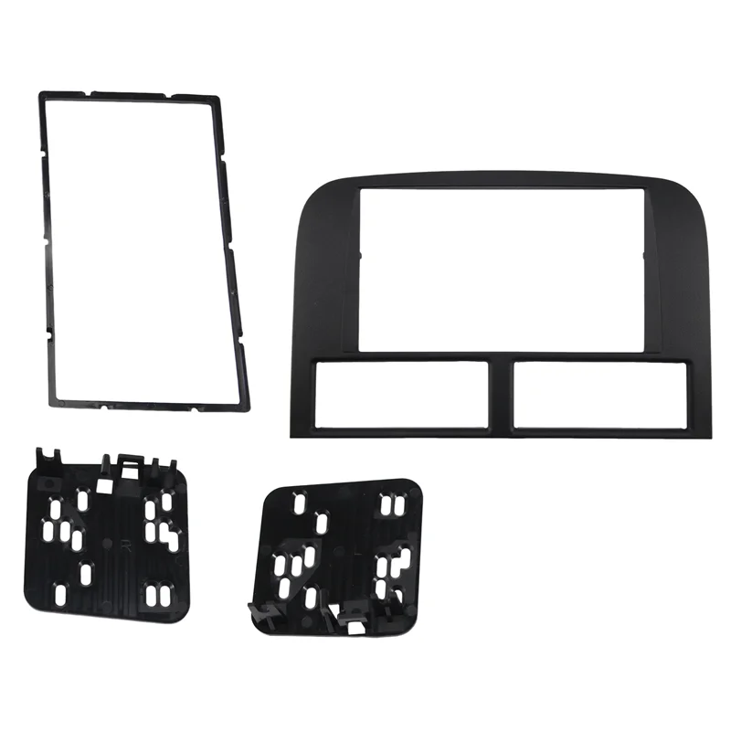 

AS-Car Radio Fascia For Jeep Grand Cherokee 1999-2005 Panel Dash Kit Trim Fascia Plate Stereo Console Cover Bezel Adapter