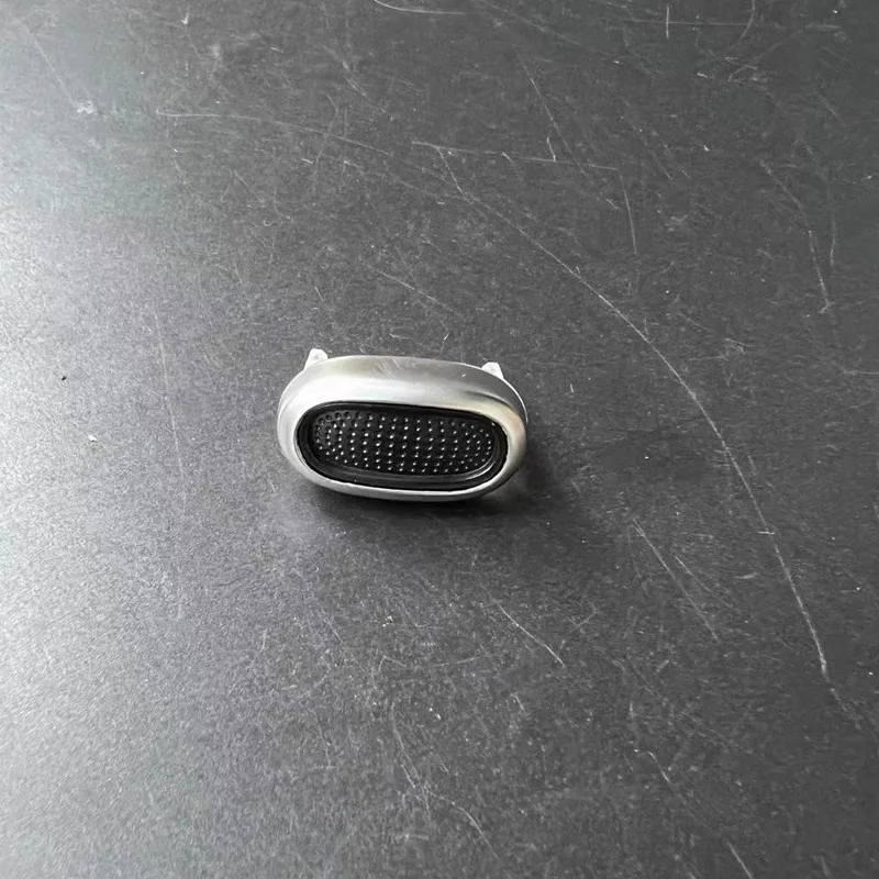 メルセデスベンツAクラスGLBエアコン吹き出し口ノブ用、電気メッキリングGLAシルバーリング、別売り交換用