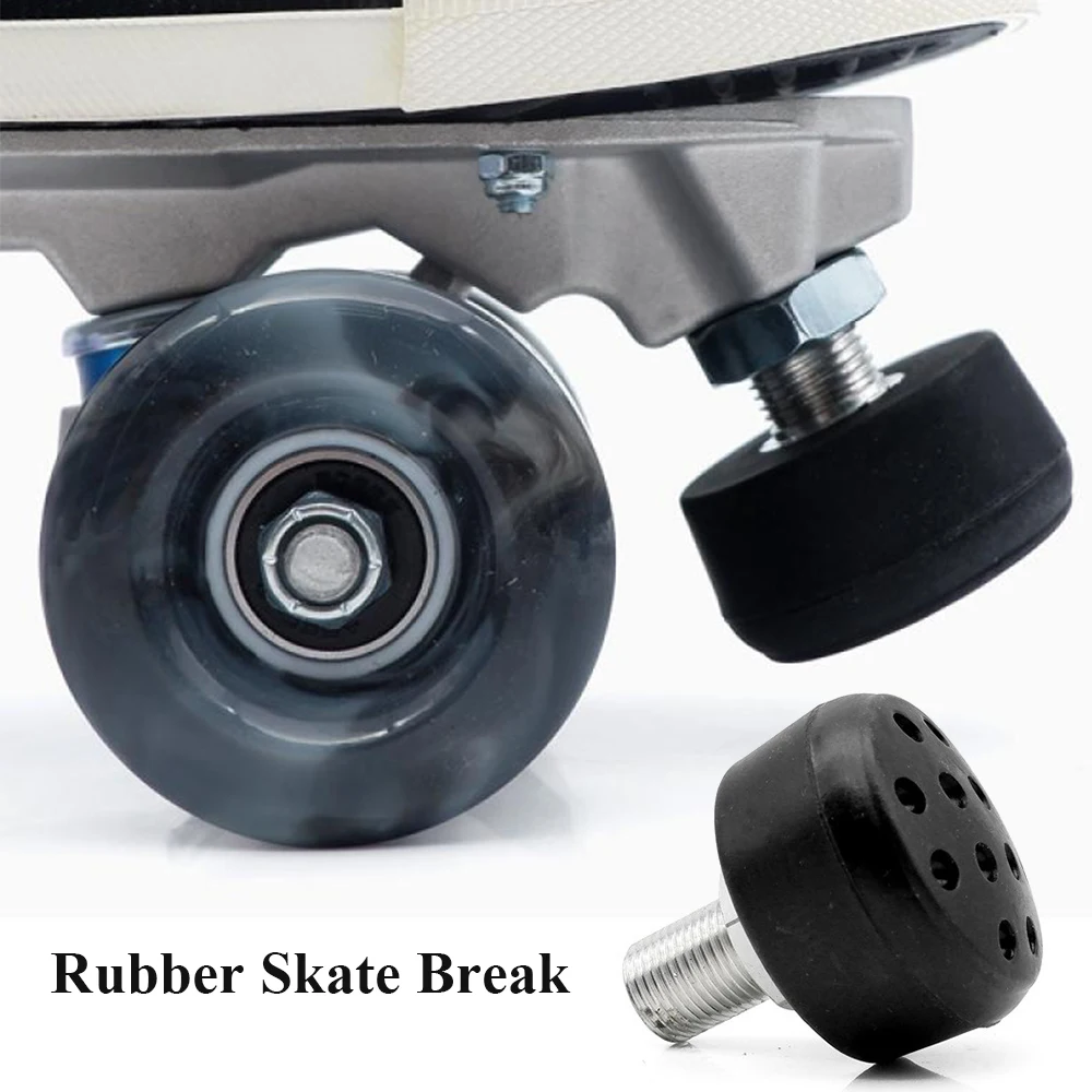 

Quad Skates Break Front Roller Skating Stop Brake Outdoor Sliding Sports 4 Wheels Skate Shoes Accessories Replacement Universal