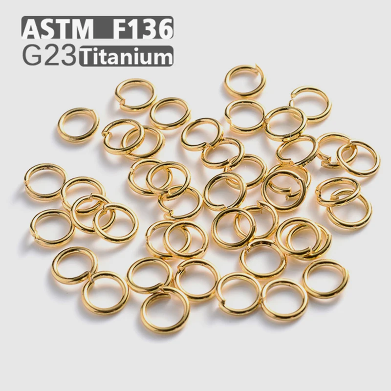 50Pc Wholesale G23 Titanium Nose Ring Circle cartilage nipple belly button hoop piercing Indian studs earrings Body Jewelry