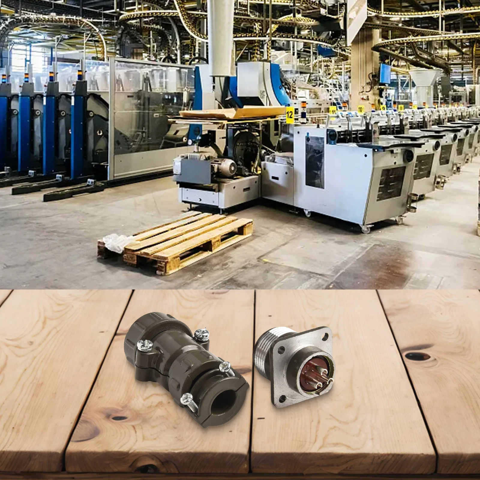 Durability Aviation Contacts Flange Industrial M20 Metal Mount Panel Aviation Business Business Durability Aviation