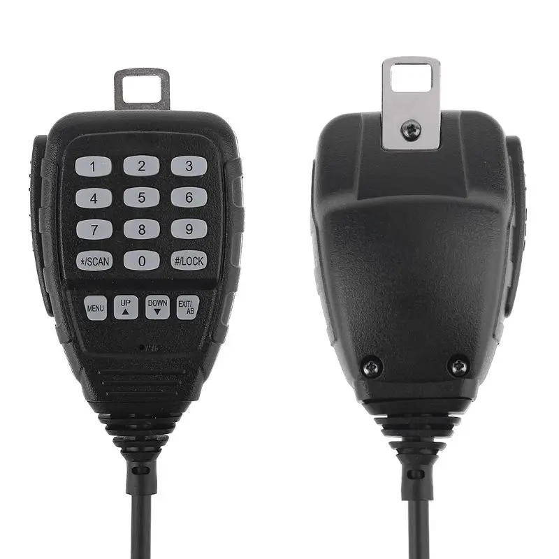 DTMF-Enhanced Keypad Speaker Microfone, adequado para QYT KT-8900D KT-8900, Car Mobile Radio Acessórios