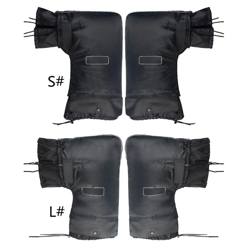 

Motorcycle Handlebar Gloves Muffs Winter Warm Handle Gloves Waterproof Windproof