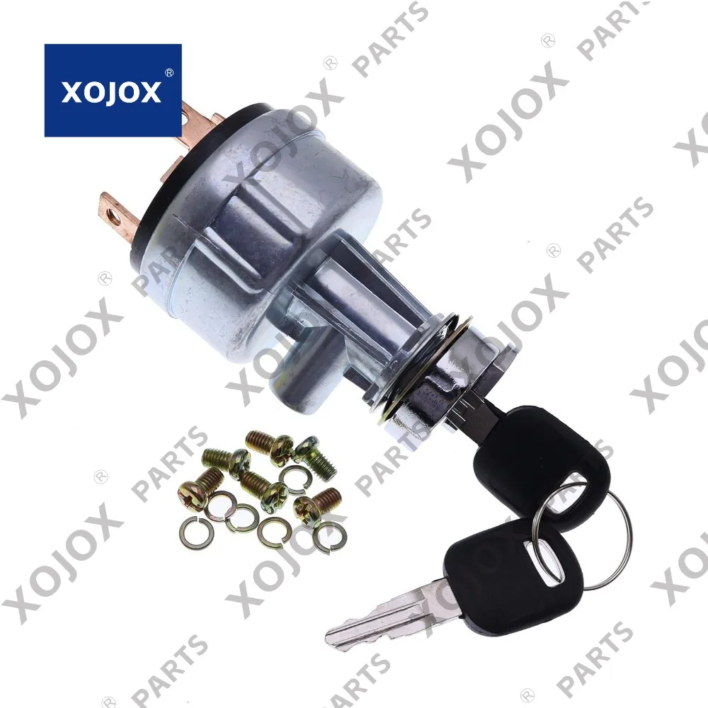 XOJOX Ignition Switch with Keys 7Y3918 for Caterpillar 307 311 311C 312 318B 320 320 L 320N 321C 325C