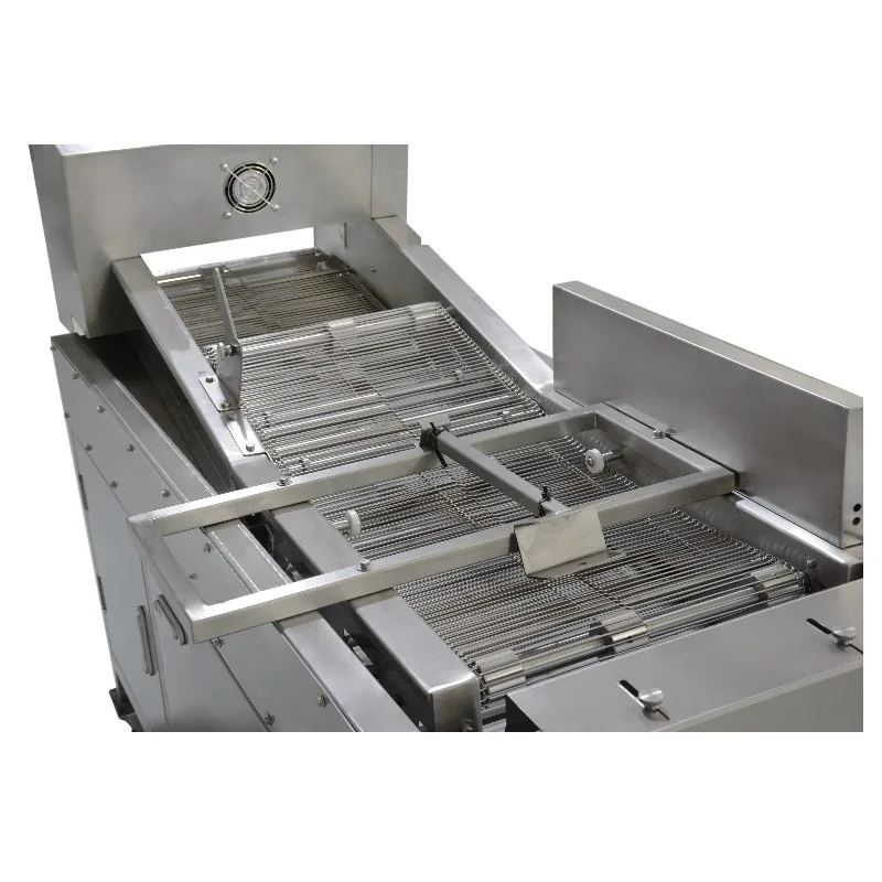 Customizable New Automatic Commercial Scale Electric Deep Fryer Machine for Oil Frying Alkali Sugar Water Boiling Bagel Dough