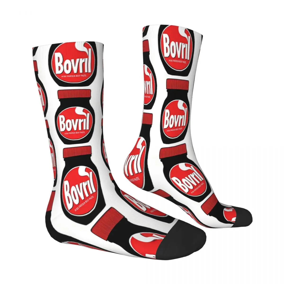 Bovril Illustration Drink Socks Male Mens Women Summer Stockings Printed