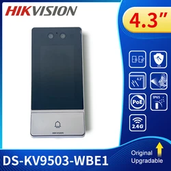 Hikvision DS-KV9503-WBE1 беспроводной IP контроль доступа дверной звонок для виллы дверной звонок POE WIFI разблокировка двери с помощью мобильного приложения Hik-Connect