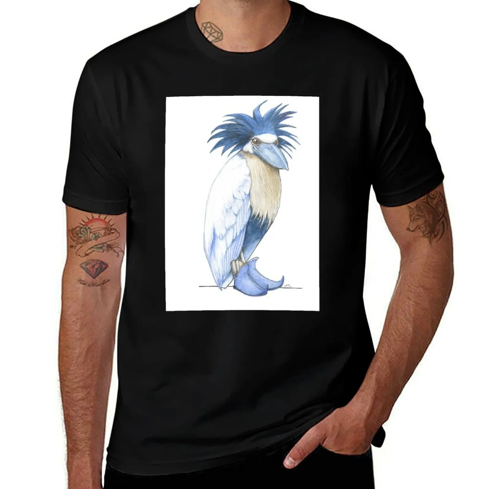 

Boat-billed shirt t T-Shirt mens essential T-Shirt t Jester shirts Heron graphic in Shoes.